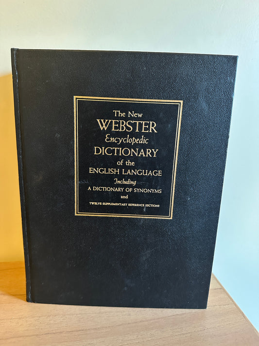 1970 Webster Dictionary of the English Language