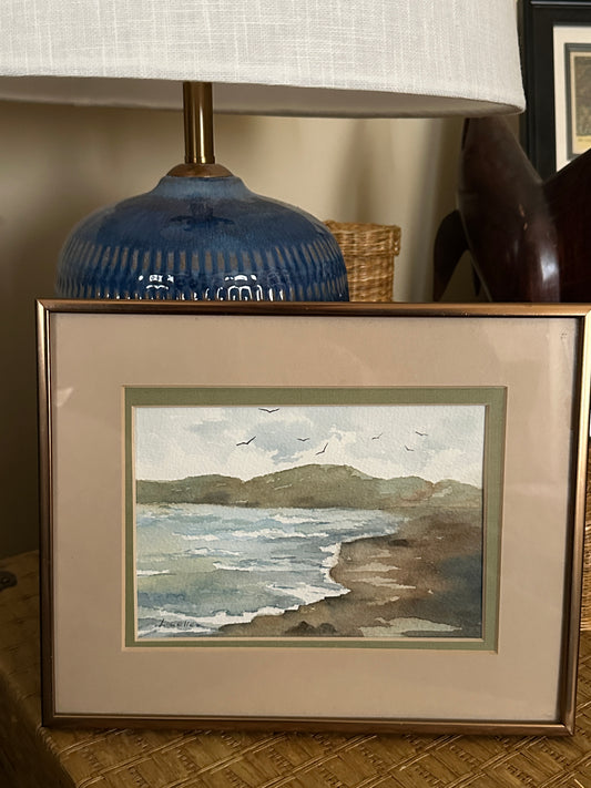 Coastal Oil Painting - Artist Signed