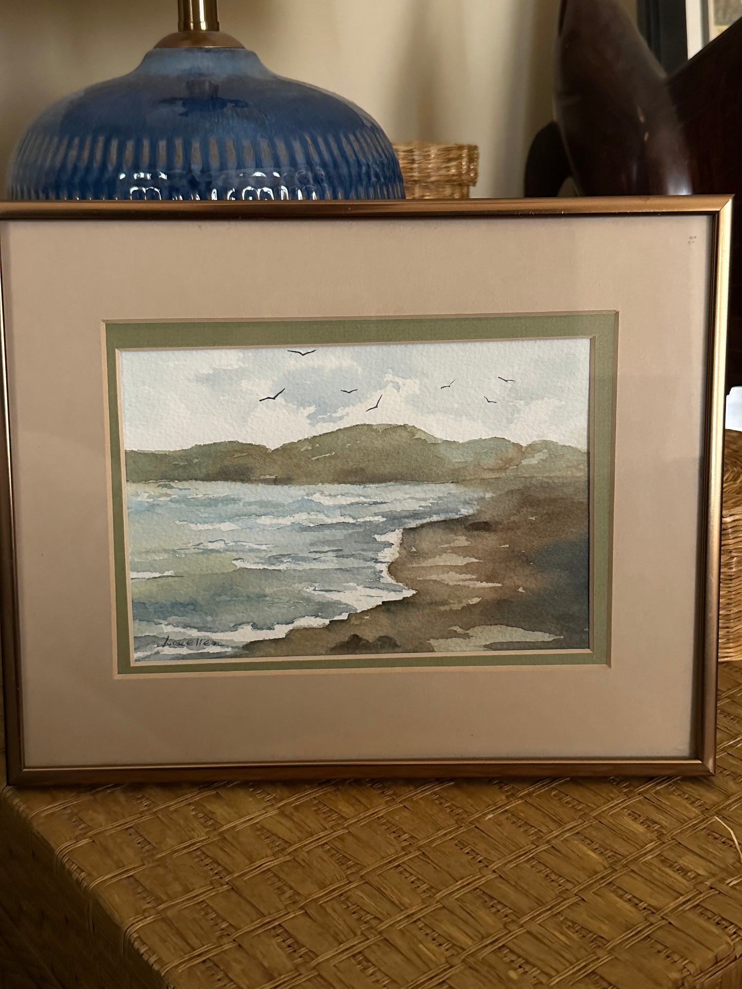 Coastal Oil Painting - Artist Signed
