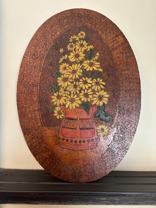 The Flemish Art Co. New York Floral Pyrography